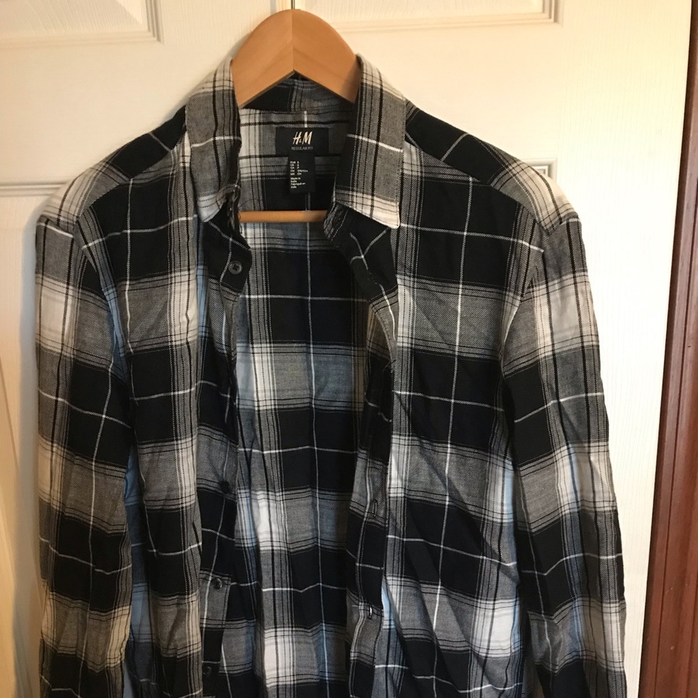 H and M flannel